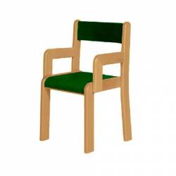 Česká židle s područkou