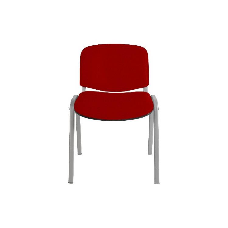 Židle ISO čalouněná - chromové nohy