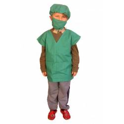 Kostým profese – operatér (plášť, rouška, čepice)