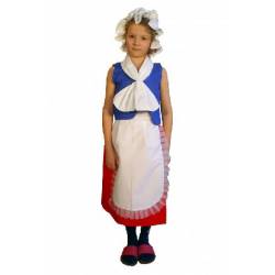 Pohádkový kostým – chůva (čepec, vesta, zástěra, sukně)