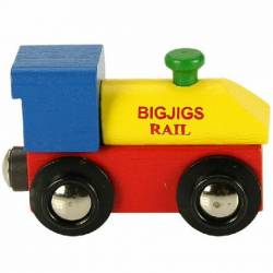 Bigjigs Rail dřevěná vláčkodráha  - Lokomotiva