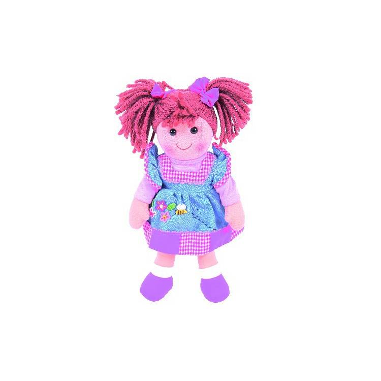 Bigjigs Toys Látková panenka Melody 35 cm